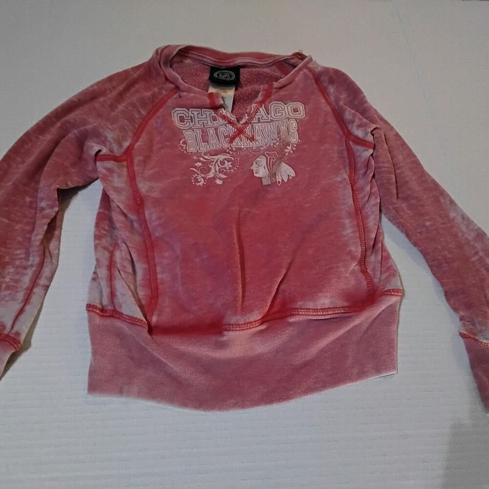 Nhl Women's Pink and Red Jumper